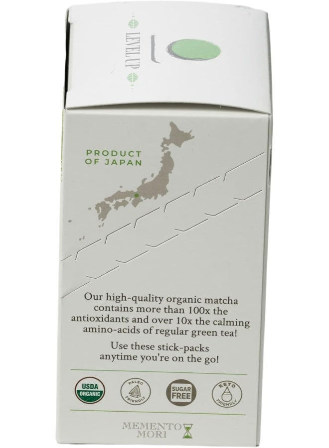 Matcha Kari Matcha Green Tea Powder Single Serving Sticks, Dr. Weil's Ceremonial Organic Matcha Powder Singles Packets - Individual Tea Packets (24) - Image 3